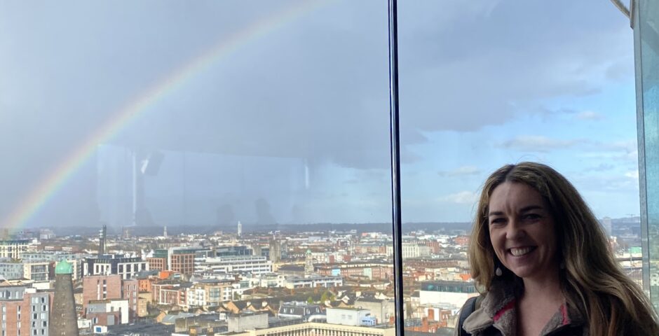 Dublin Ireland rainbow